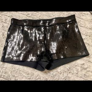 Express Sequin Shorts size 4